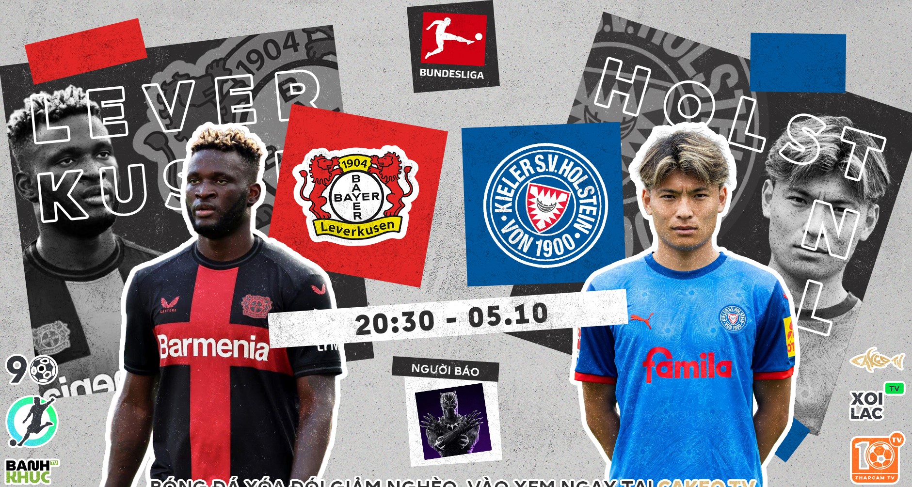 Highlights Leverkusen vs Holstein Kiel | BLV Người Báo | 5.10.24