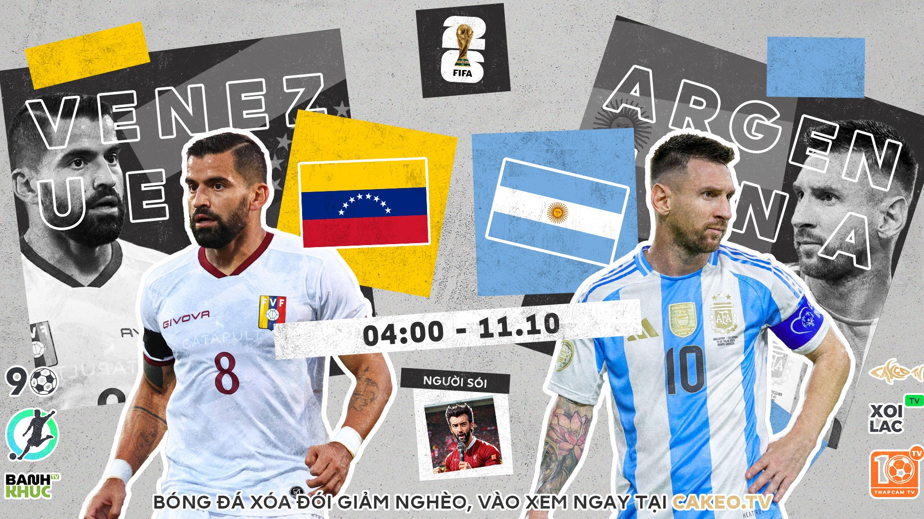 Highlights Argentina vs Venezuela | BLV Người Sói | 11.10.24