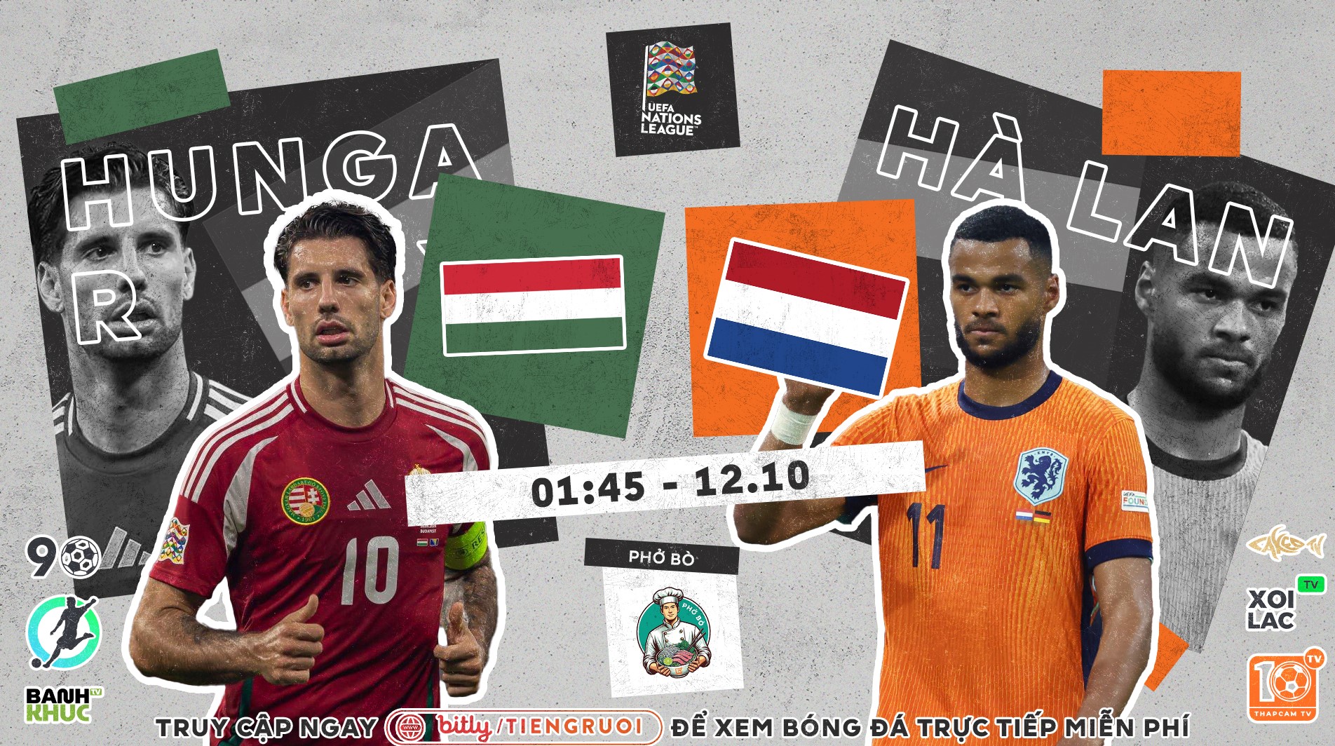 Full Hungary vs Netherlands | BLV Người Già | 12.10.24