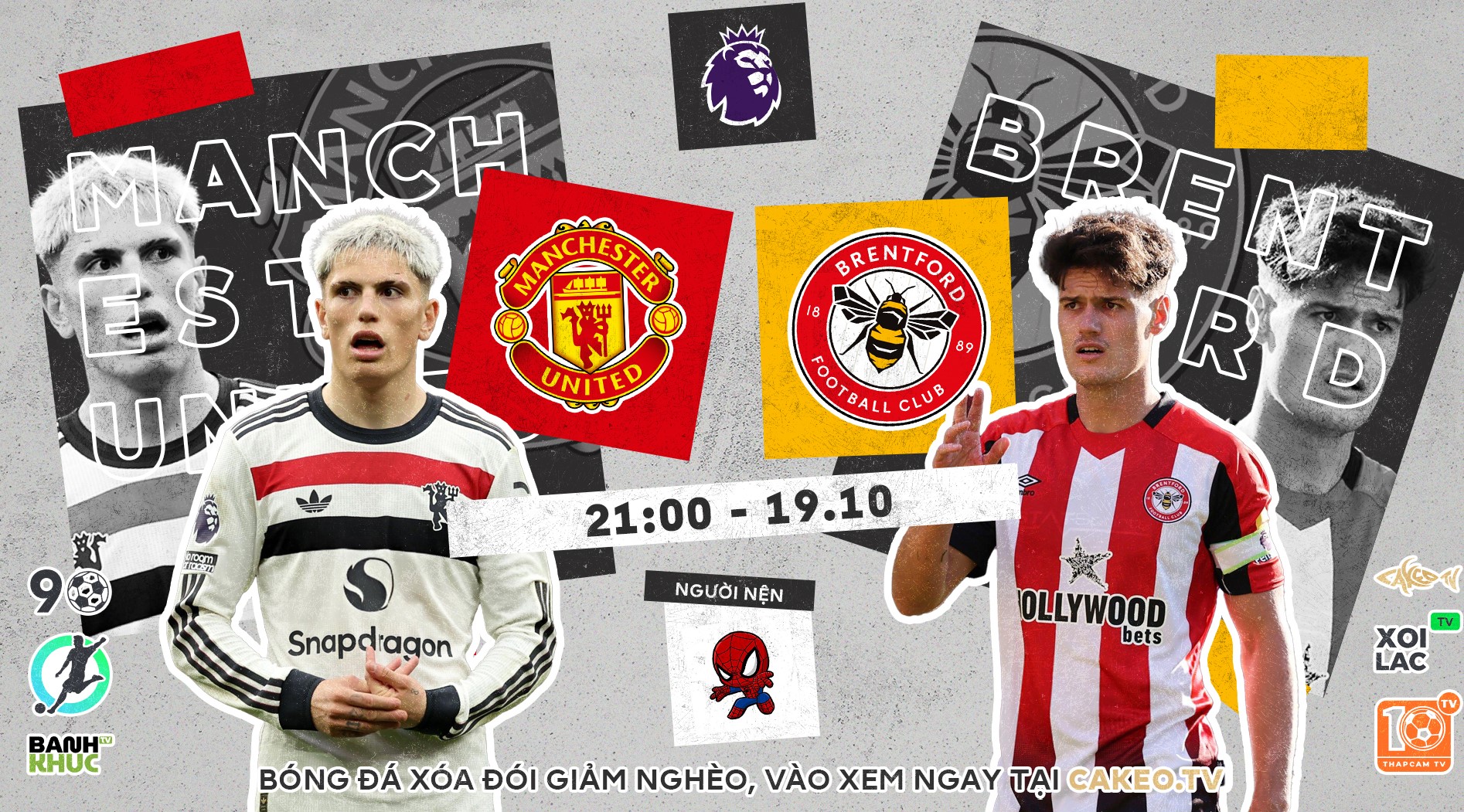 Full Manchester United vs Brentford | BLV Người Nện | 20.10.24