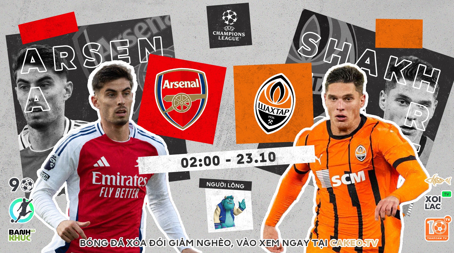 Full  Arsenal vs FC Shakhtar Donetsk | BLV Người Lông | 22.10.24