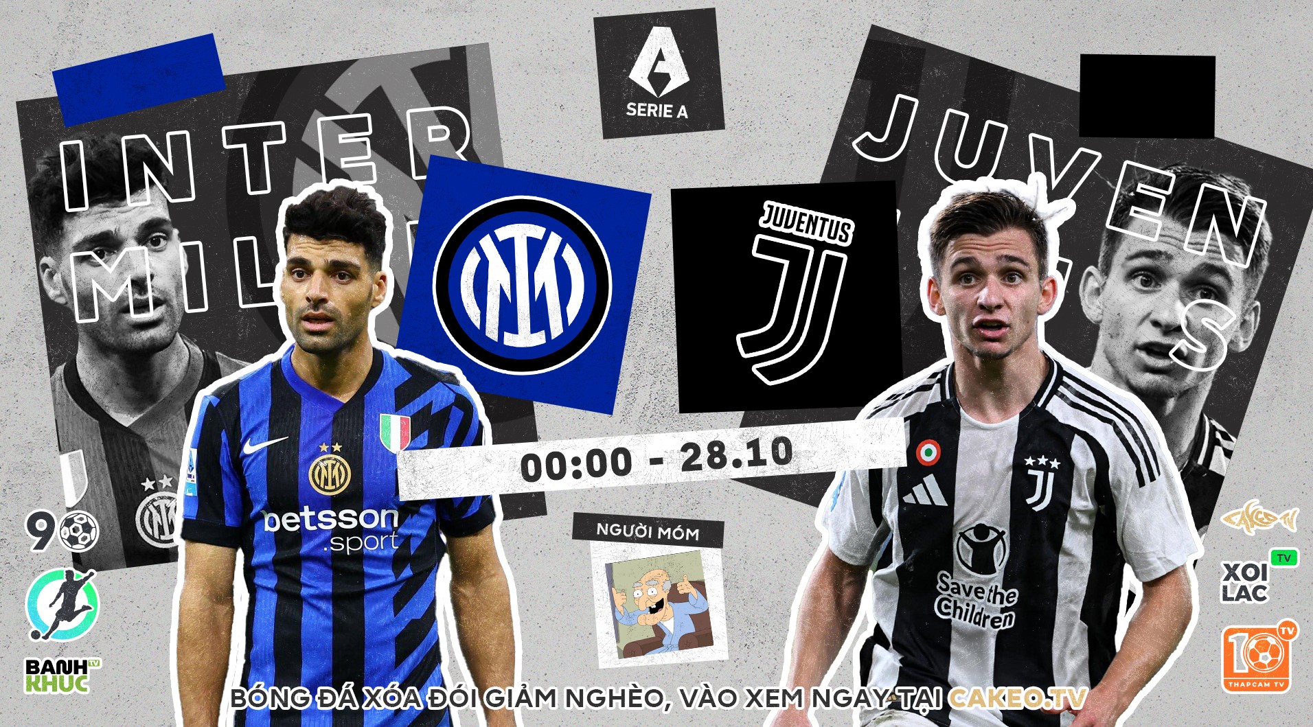 Full  Inter Milan vs Juventus | BLV Người Móm | 28.10.24