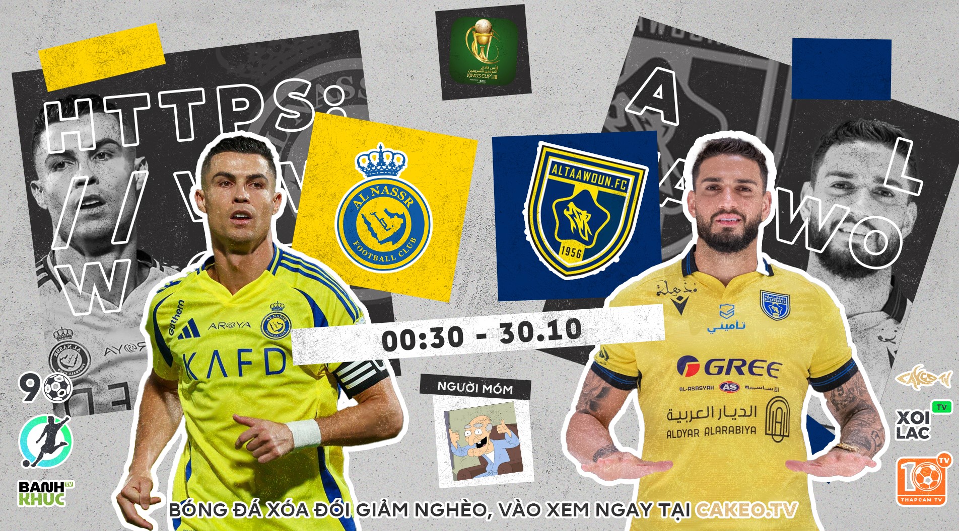 Full Al Nassr vs Al-Taawoun | BLV Người Sói | 30.10.24