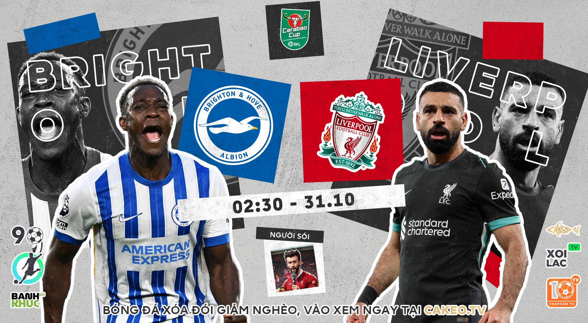 Highlights Brighton vs Liverpool | BLV Người Sói | 31.10.24