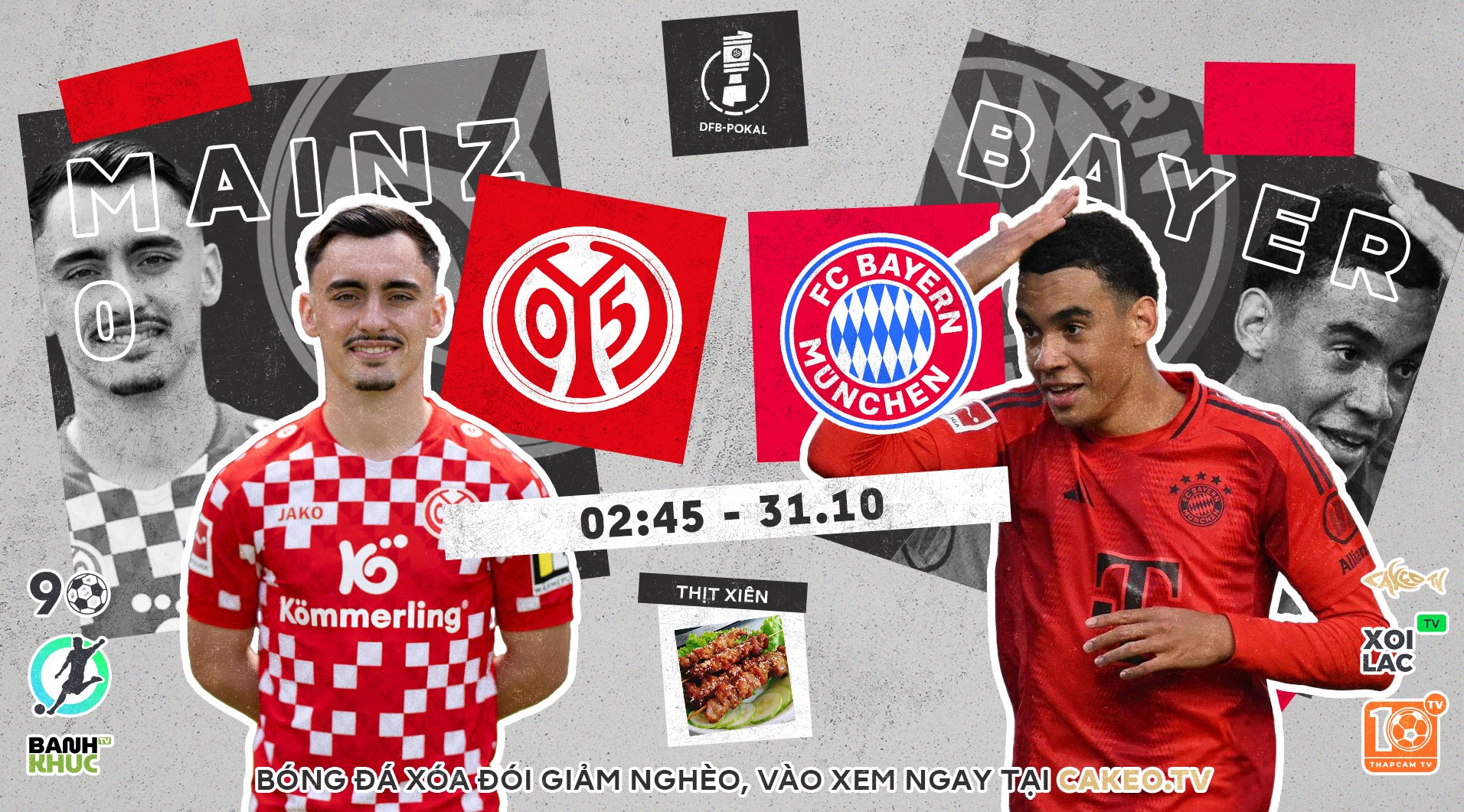 Full Mainz vs Bayern Munich | BLV Thịt Xiên | 31.10.24