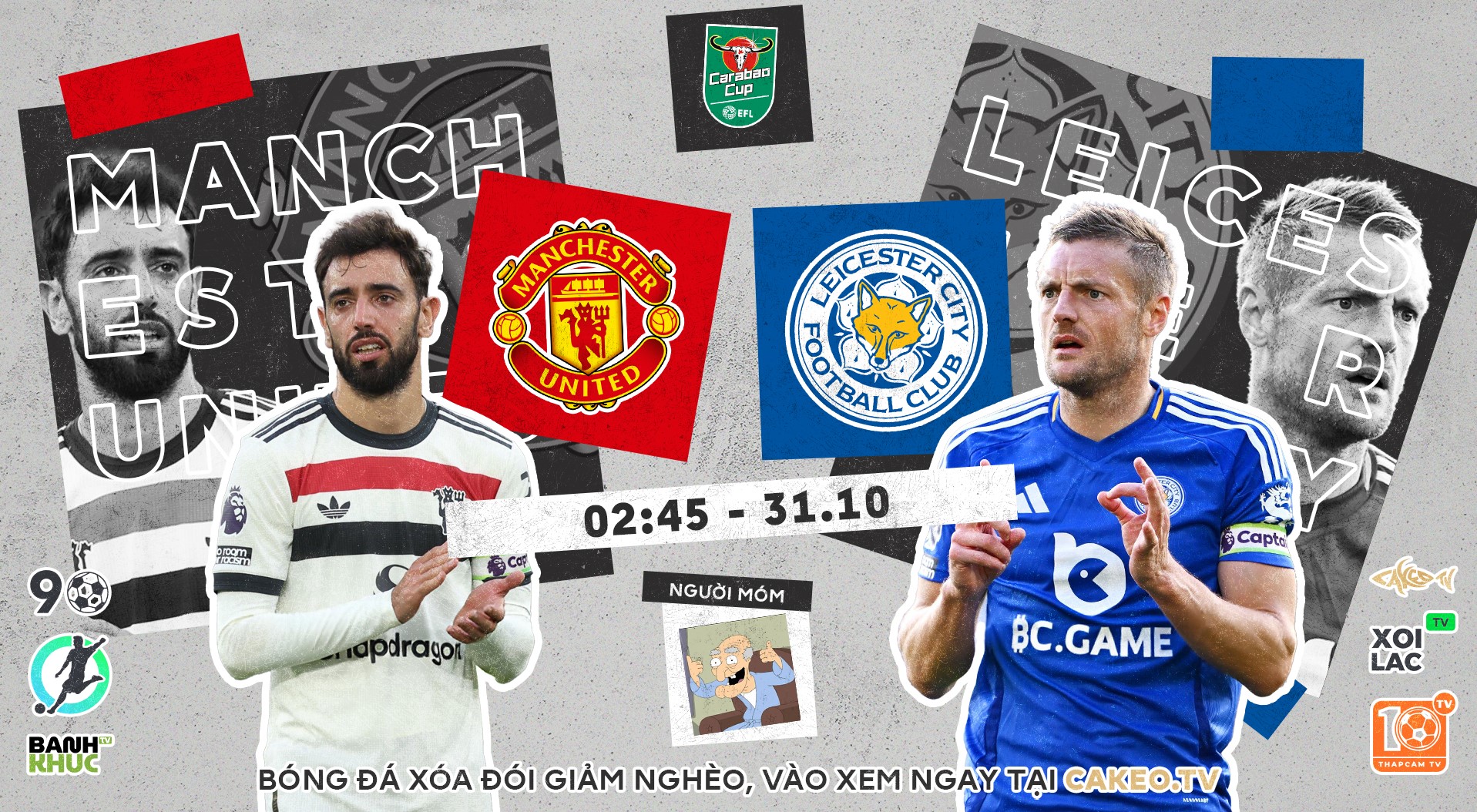 Full Manchester United vs Leicester City | BLV Người Móm | 31.10.24