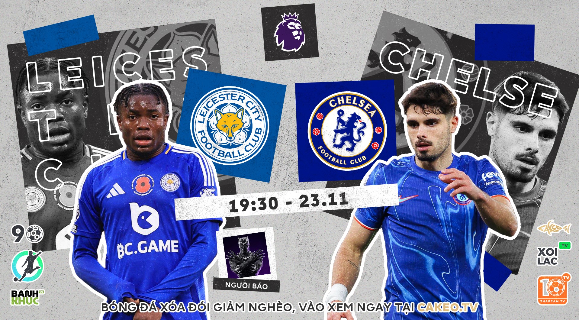 Highlights Leicester City vs Chelsea | BLV Người Báo | 23.11.24