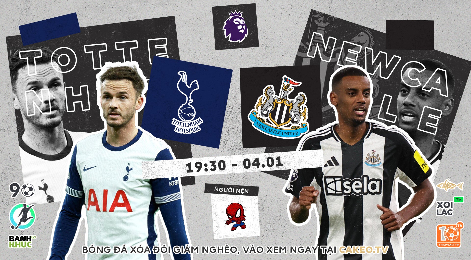 Fullmatch Newcastle vs Tottenham | BLV Người Nện | 5.1.25