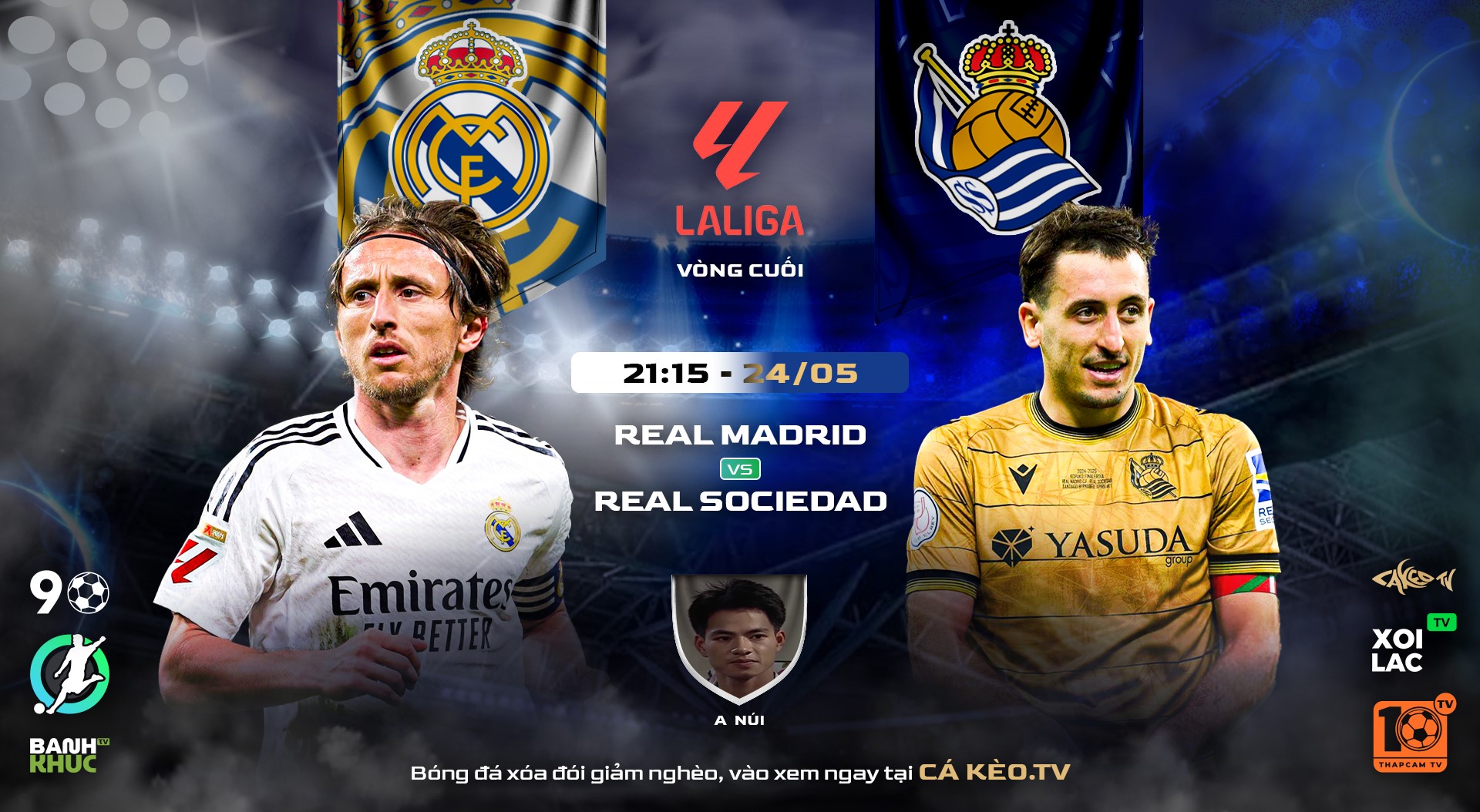 Highlights Real Madrid vs Real Sociedad | BLV A Núi | 24.05.25