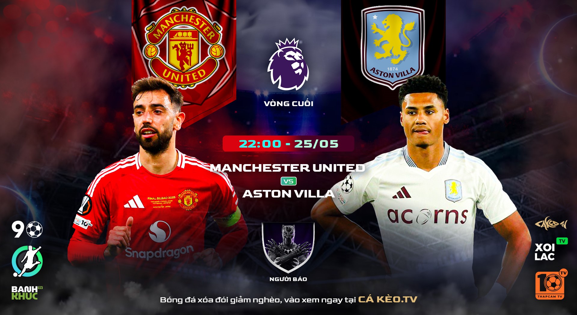 Highlights Manchester United vs Aston Villa | BLV Người Báo | 26.05.25