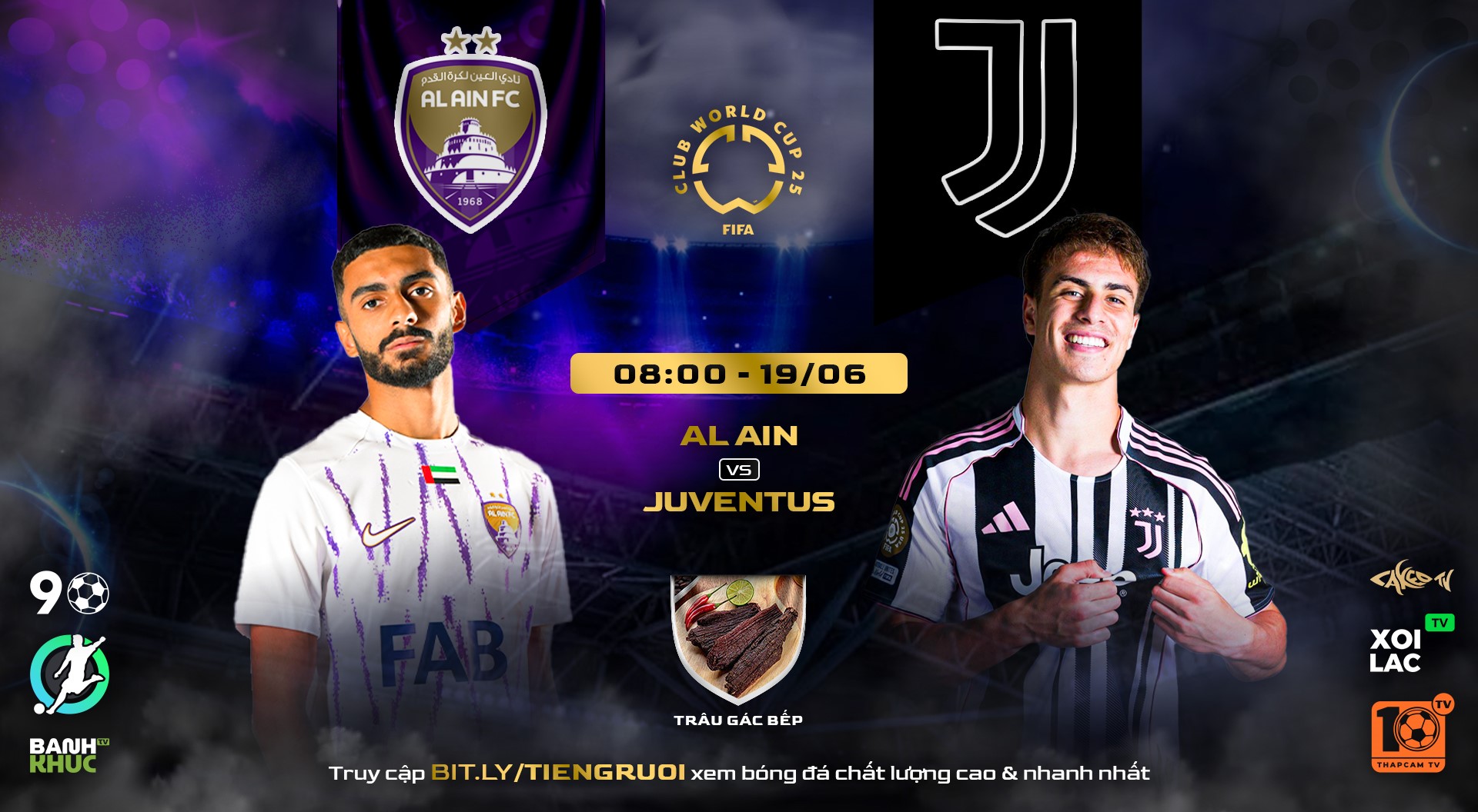 Highlights Al-Ain vs Juventus | BLV Trâu Gác Bếp  | 19.6.25