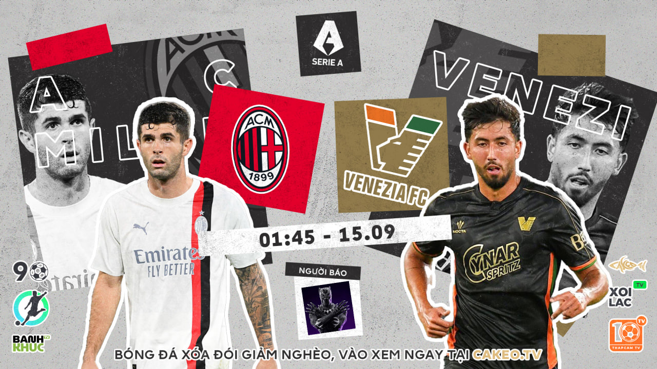 Highlights AC Milan vs Venezia | BLV Người Báo | 15.09.24