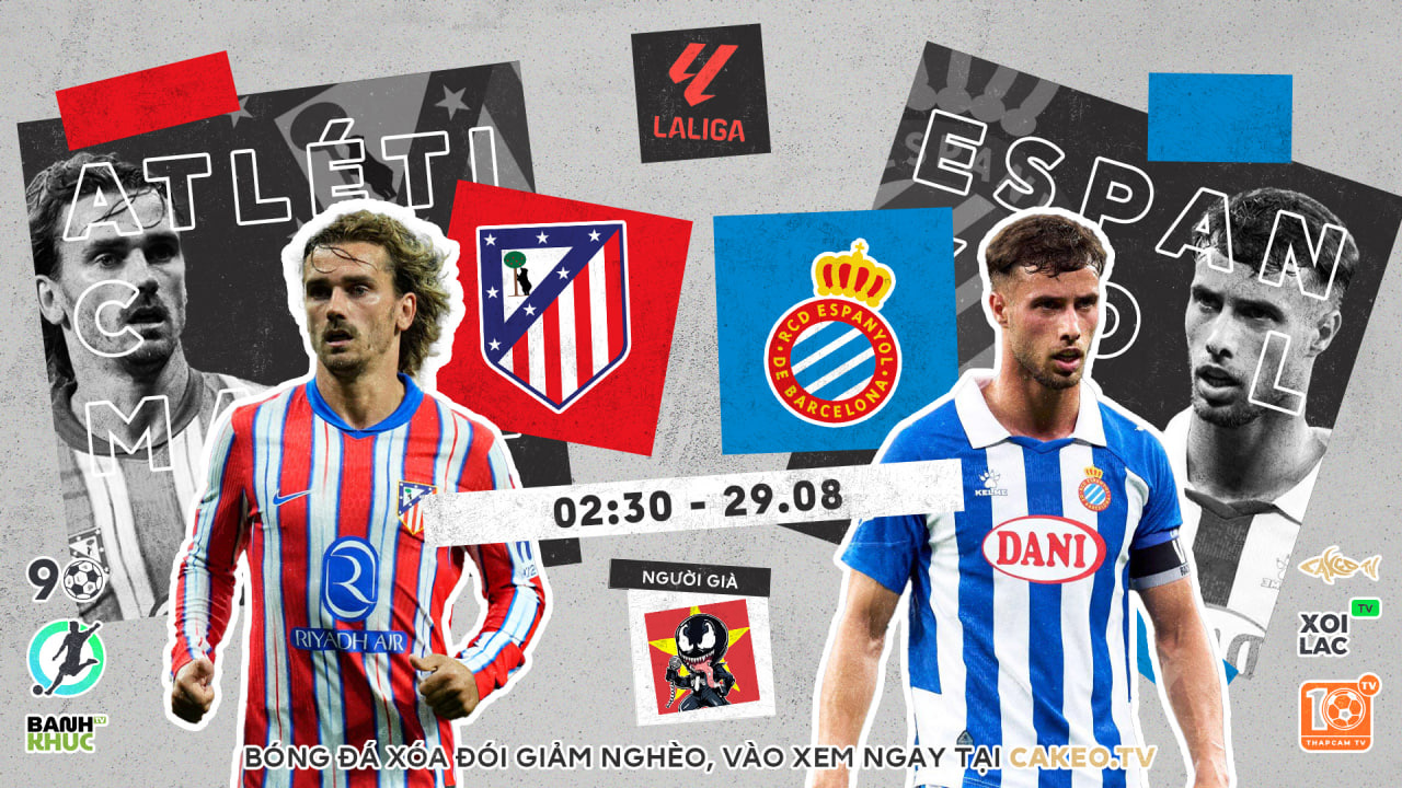 Full match Atletico Madrid vs RCD Espanyol  | BLV Old Man | 29.08.24