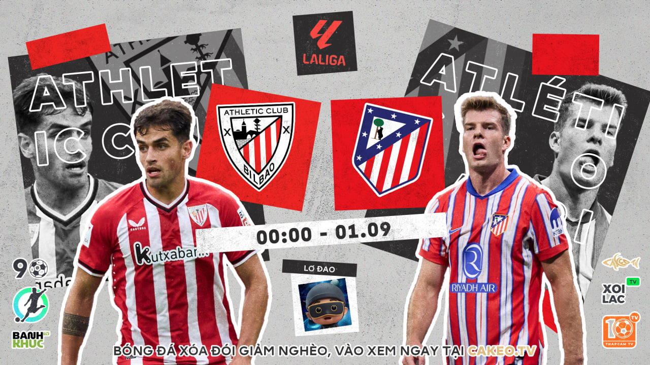 Highlights Athletic Bilbao vs Atletico Madrid | BLV Lơ Đao | 01.09.24