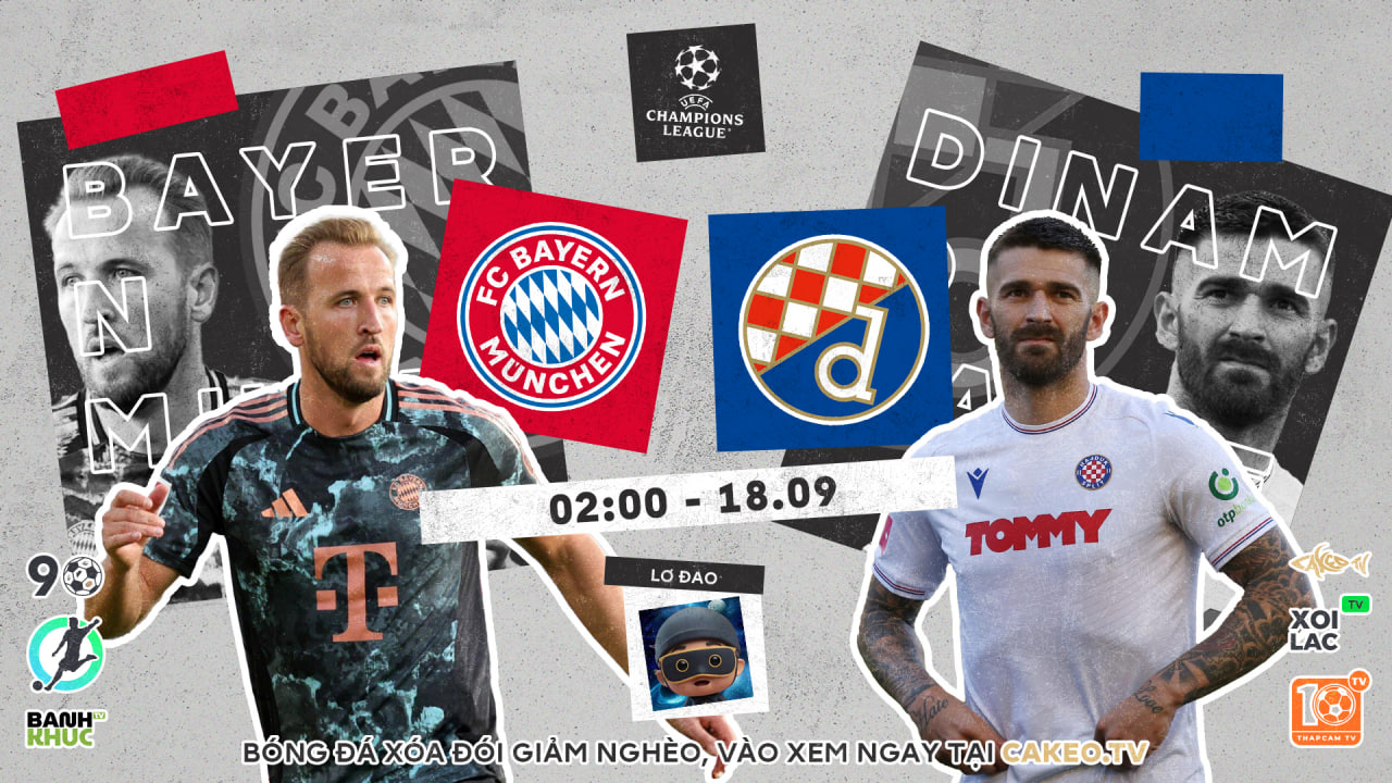 Full match Bayern Munich vs Dinamo Zagreb | BLV Lơ Đao  | 18.09.24