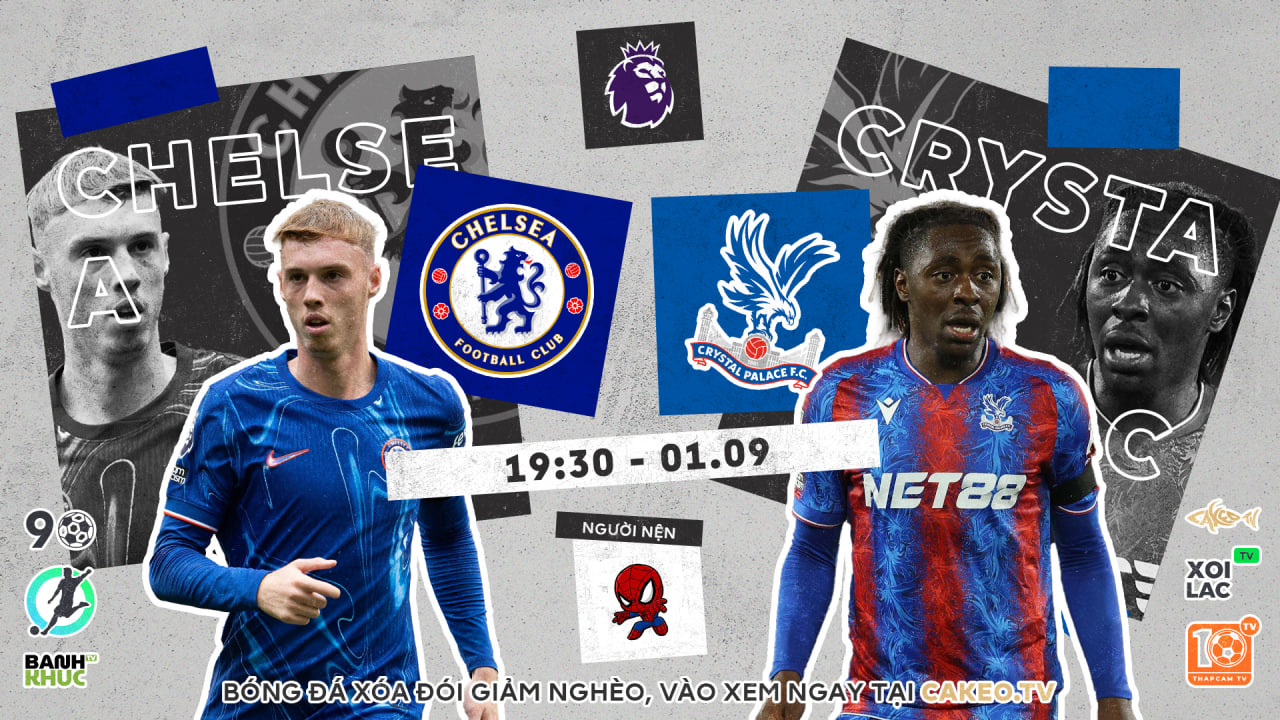 Highlights Chelsea vs Crystal  Palace | BLV Người Nện | 01.09.24