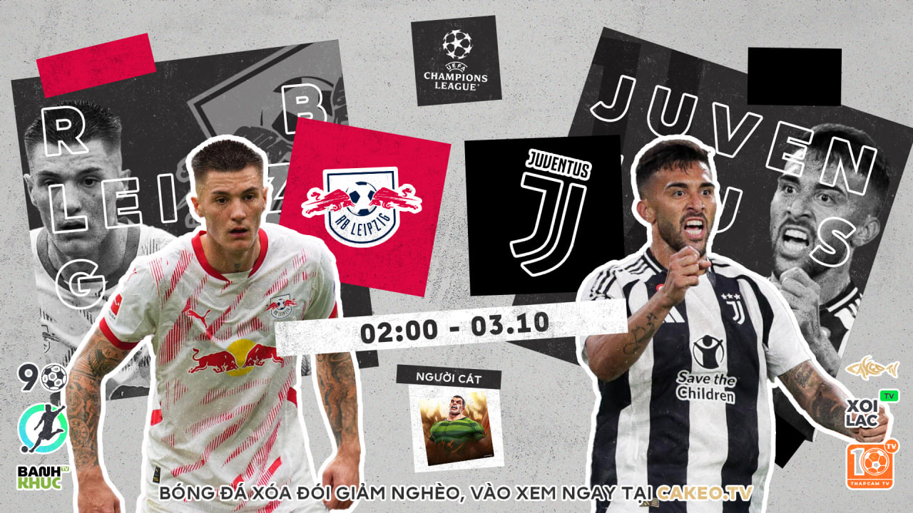 Highlights RB Leipzig vs Juventus | BLV Người Cast  | 03.10.24