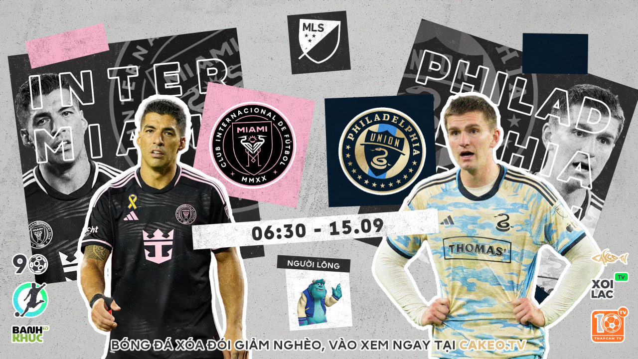 Fullmatch Inter Miami vs Philadelphia Union | BLV Người Lông | 15.09.24