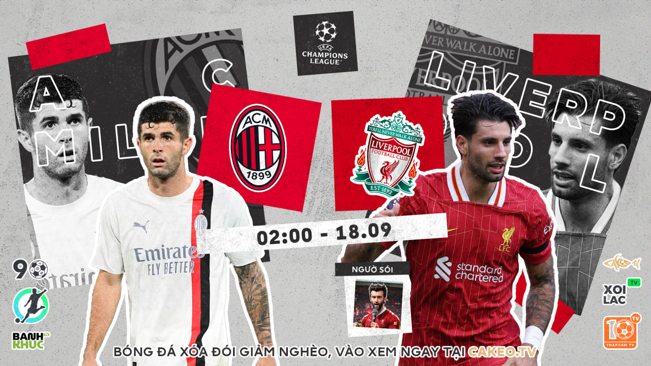 Highlights AC Milan vs Liverpool  | BLV Người Sói  | 18.09.24