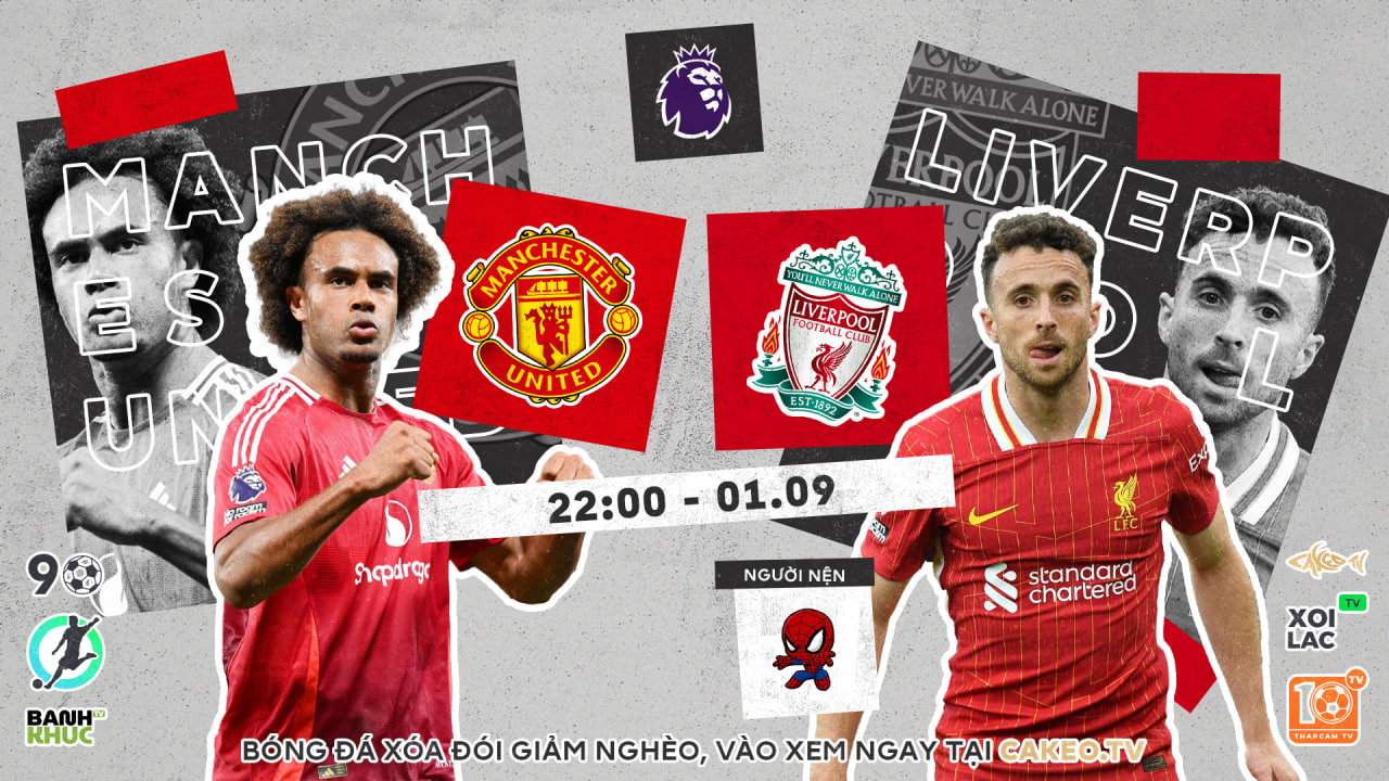 Full match Man United vs Liverpool | BLV Người Nện | 01.09.24