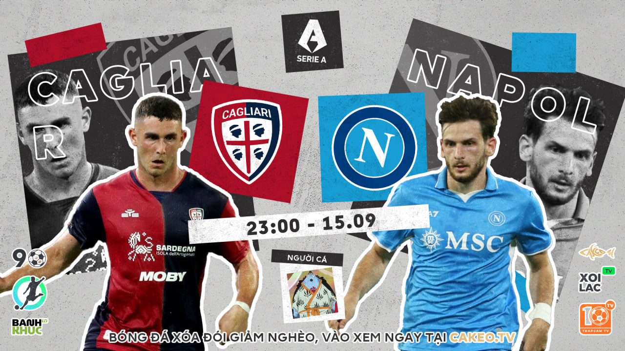 Highlights Cagliari vs Napoli | BLV Người Cá | 15.09.24