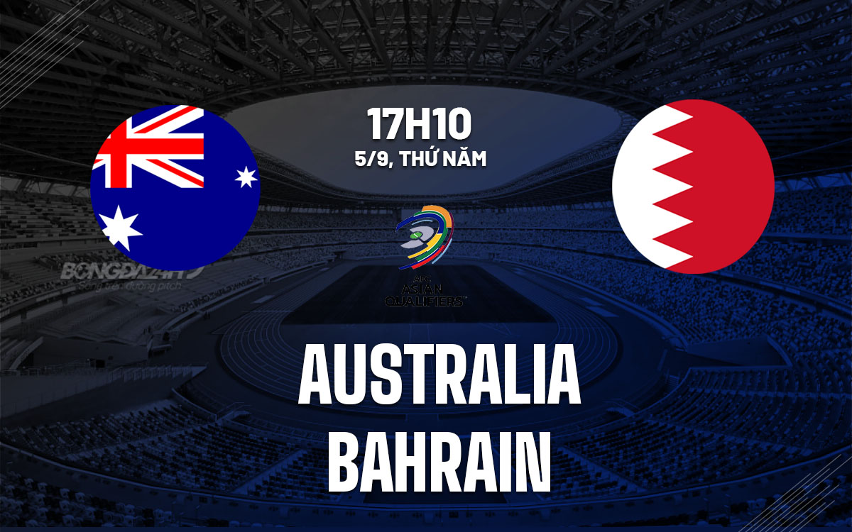 Highlights Australia vs Bahrain | BLV Người Cá | 5.9.24