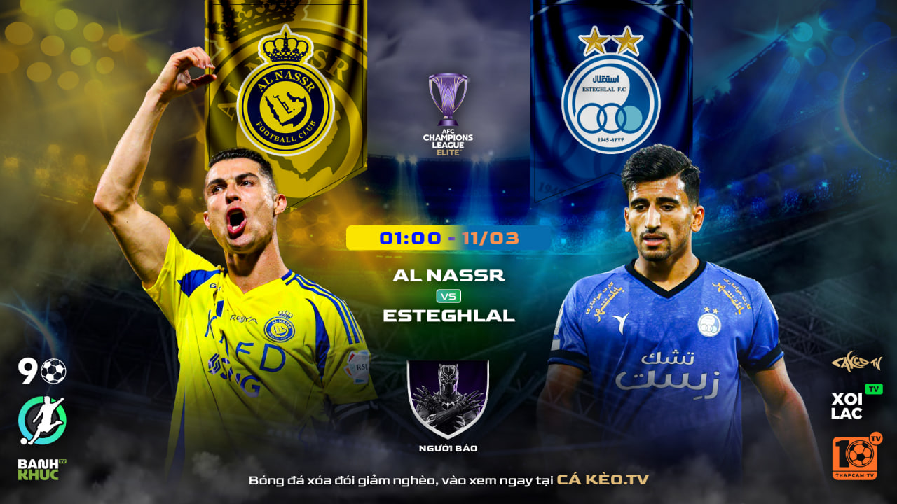 Highlights AL NASSR vs ESTEGHLAL | BLV Người Báo | 11.03.25