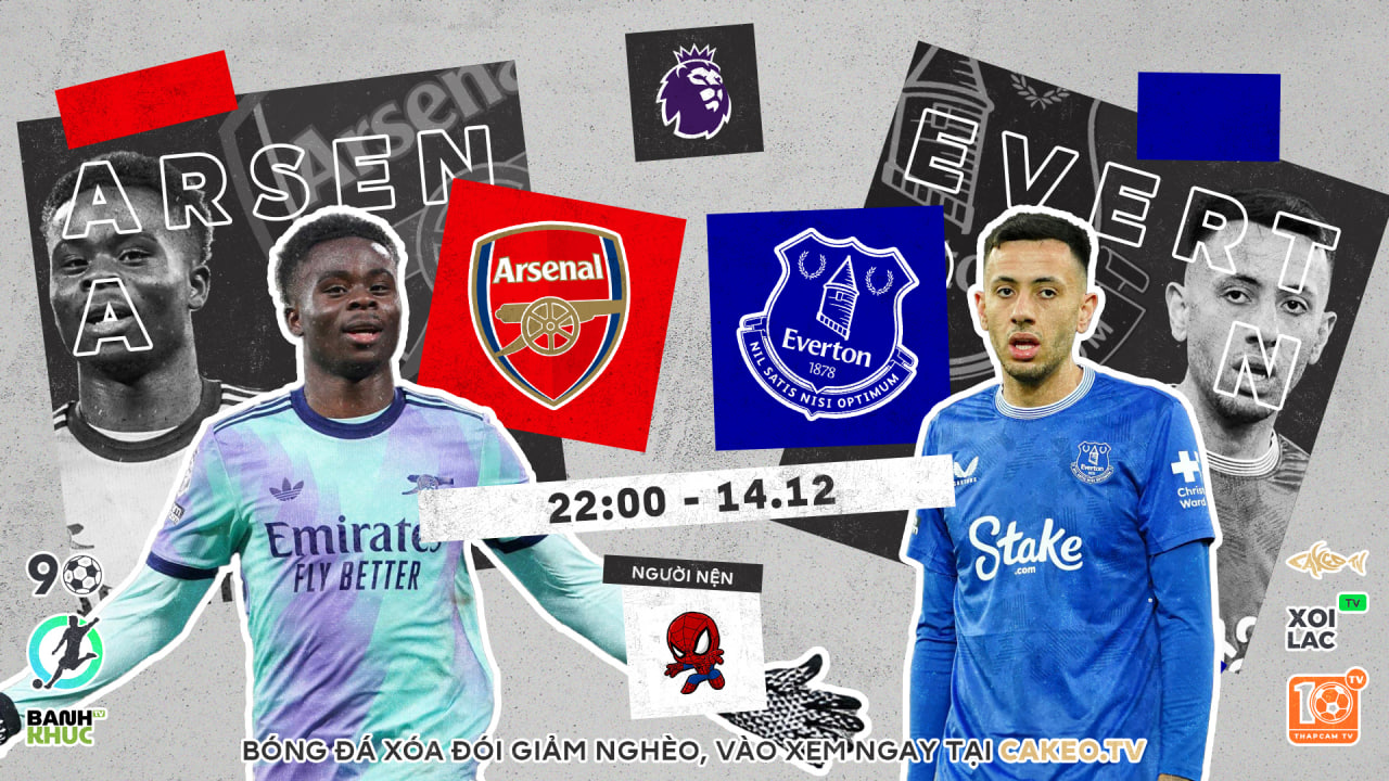 Highlights Arsenal vs Everton | BLV  Người Nện  | 14.12.24