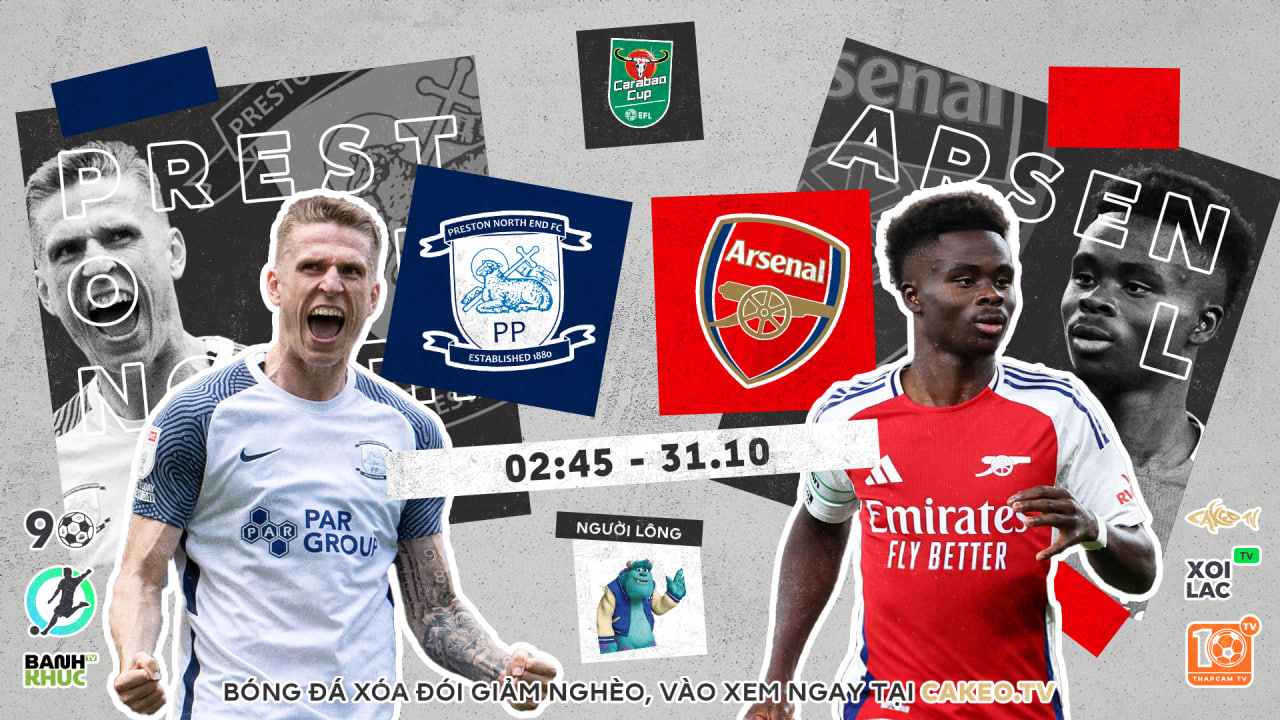 Highlights Preston North End vs Arsenal | BLV Người Lông | 31.10.24