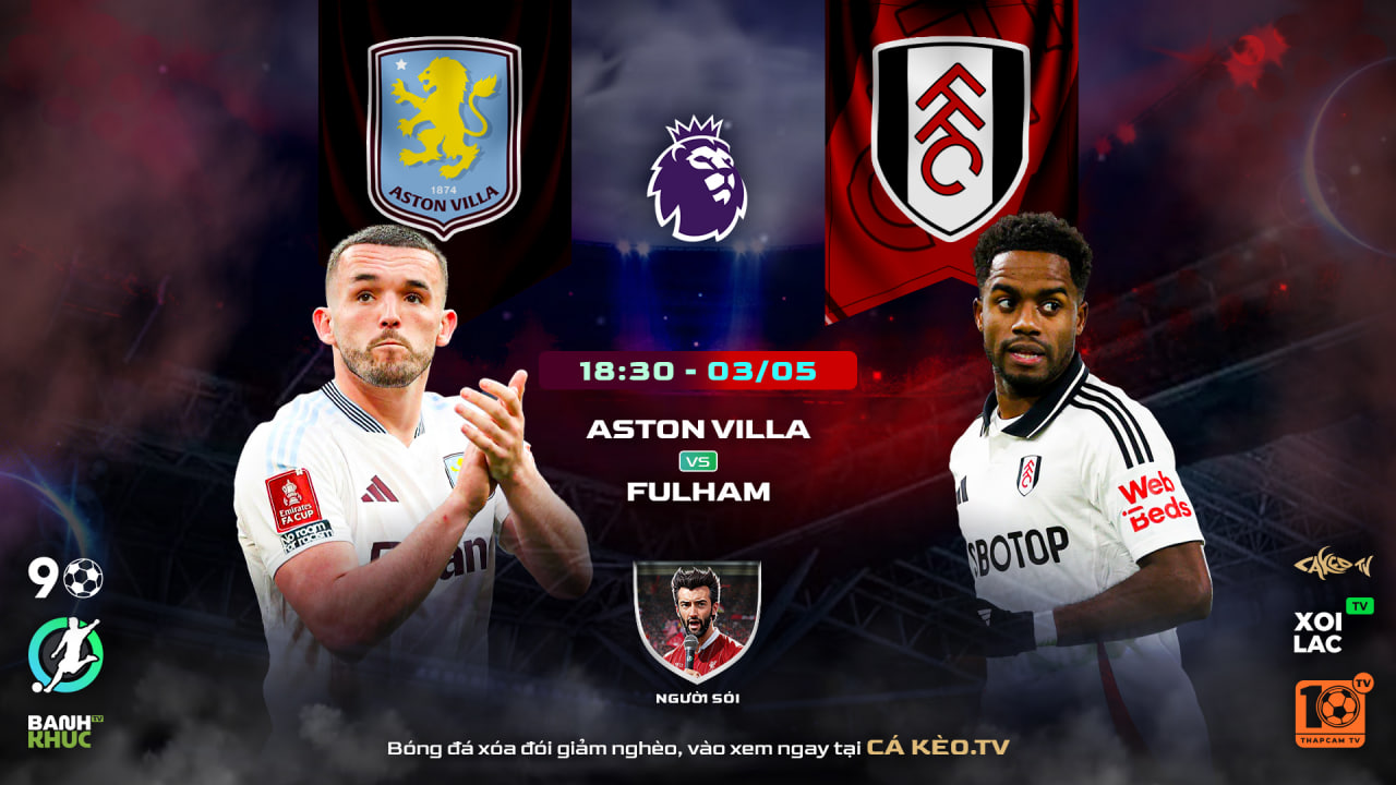 Highlights Aston Villa vs Fullham | BLV Người Sói  | 03.05.25