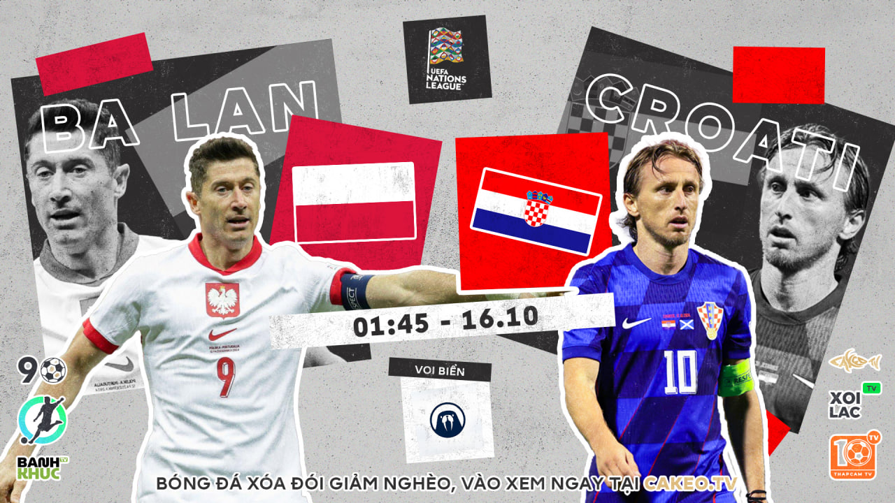 Fullmatch Ba Lan vs Croatia  | BLV Voi Biển | 16.10.24