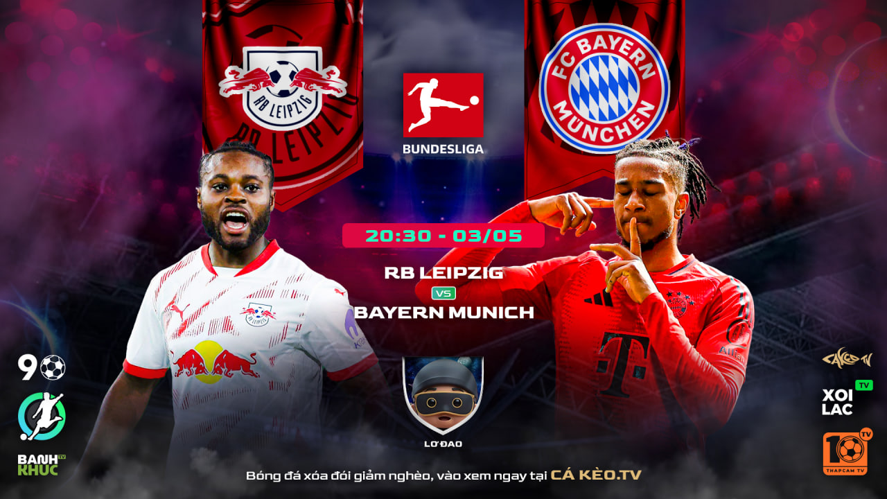 Highlights Bayern Munich vs RB Leipzig | BLV Lơ Đao | 03.05.25