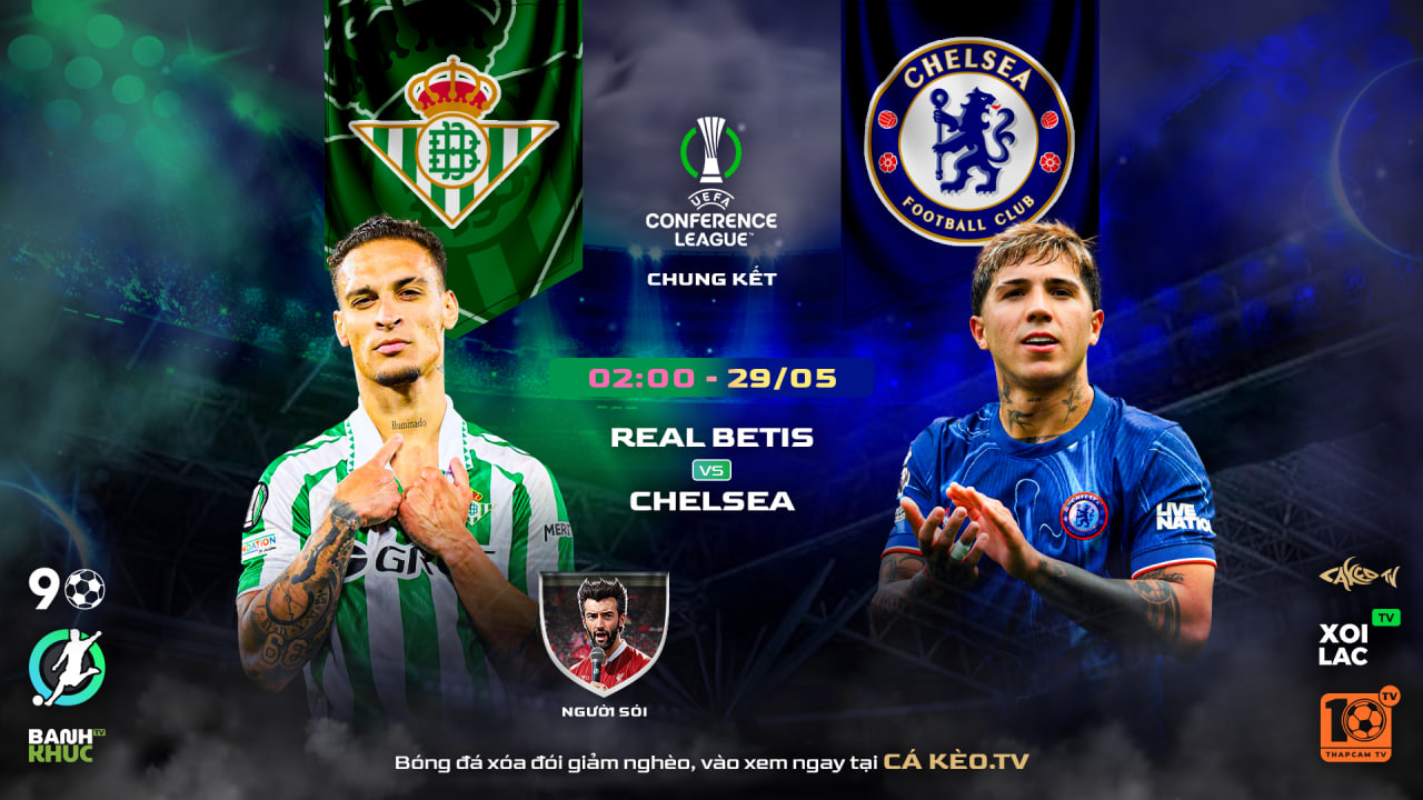 Highlights Chelsea vs Real Betis | BLV Người Sói | 29.05.25