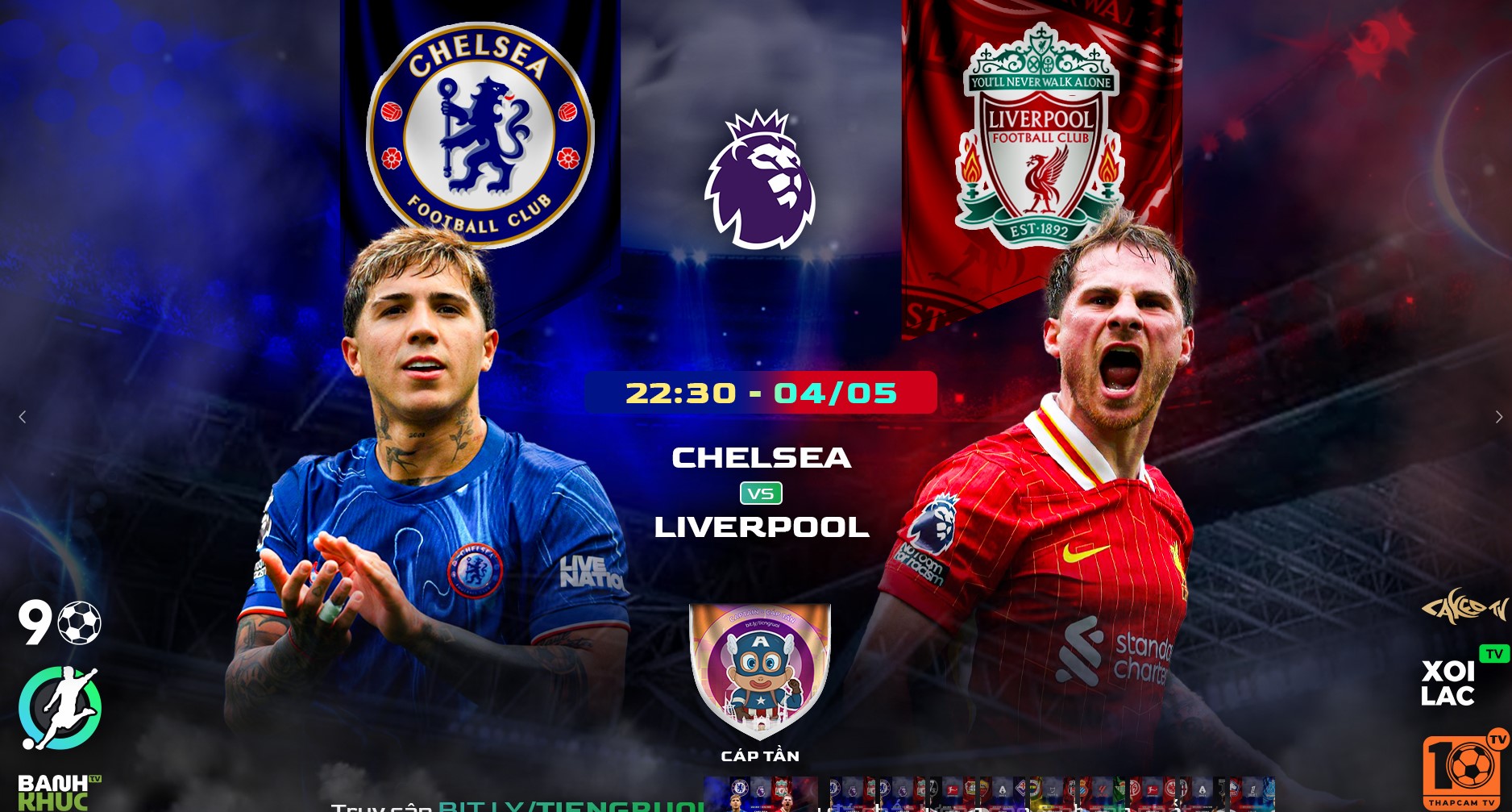 Highlights Chelsea vs Liverpool | BLV Cáp Tần |  4.5.25