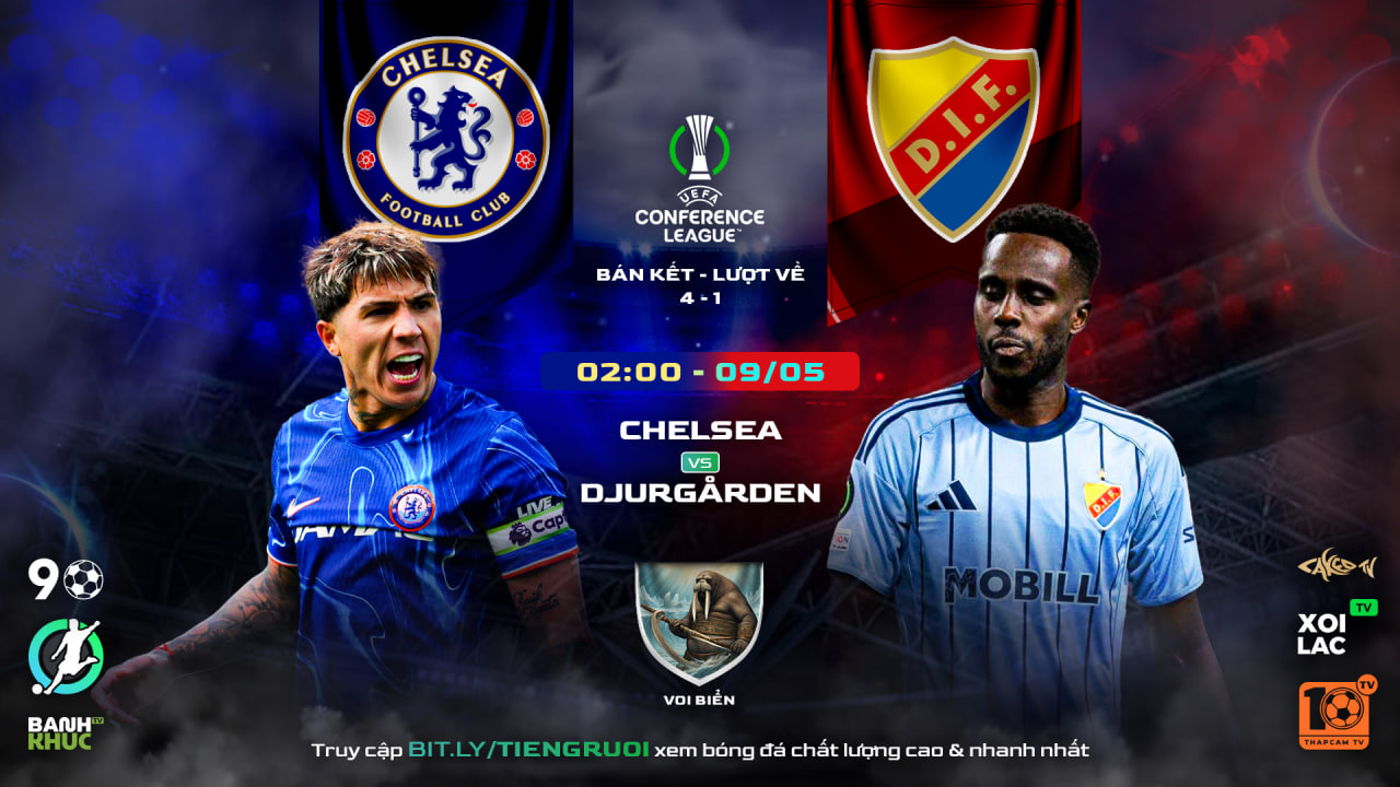 Highlights Chelsea vs Djurgardens  | BLV Voi Biển | 09.05.25