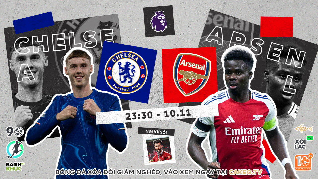 Highlights Chelsea vs Arsenal | BLV Người Sói | 10.11.24