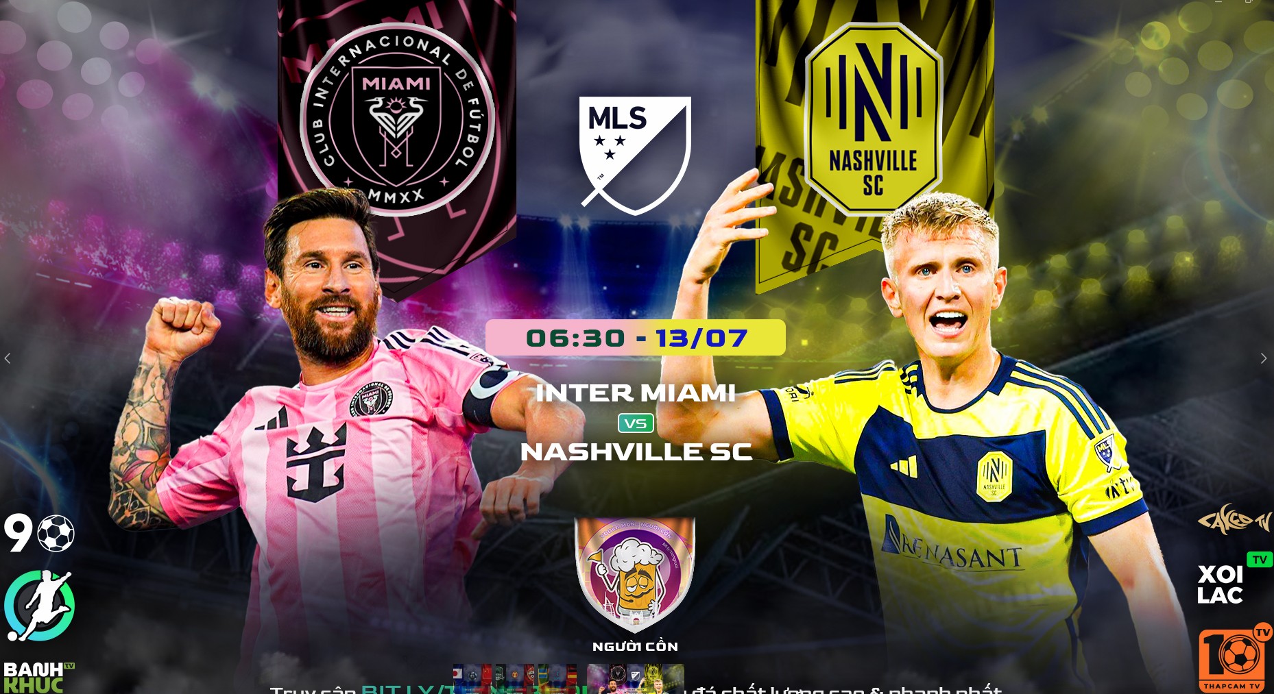 Highlights Inter Miami vs Nashville | BLV Người Cồn | 13.7.25