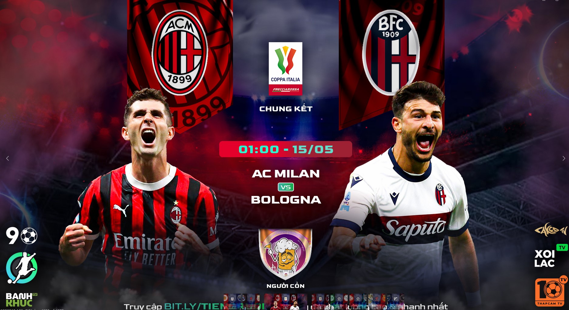 Fullmatch AC Milan vs Bologna | BLV Người Cồn | 15.5.25