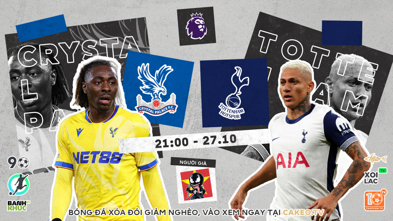 Fullmatch Crystal Palace vs Tottenham  | BLV Old Man | 27.10.24