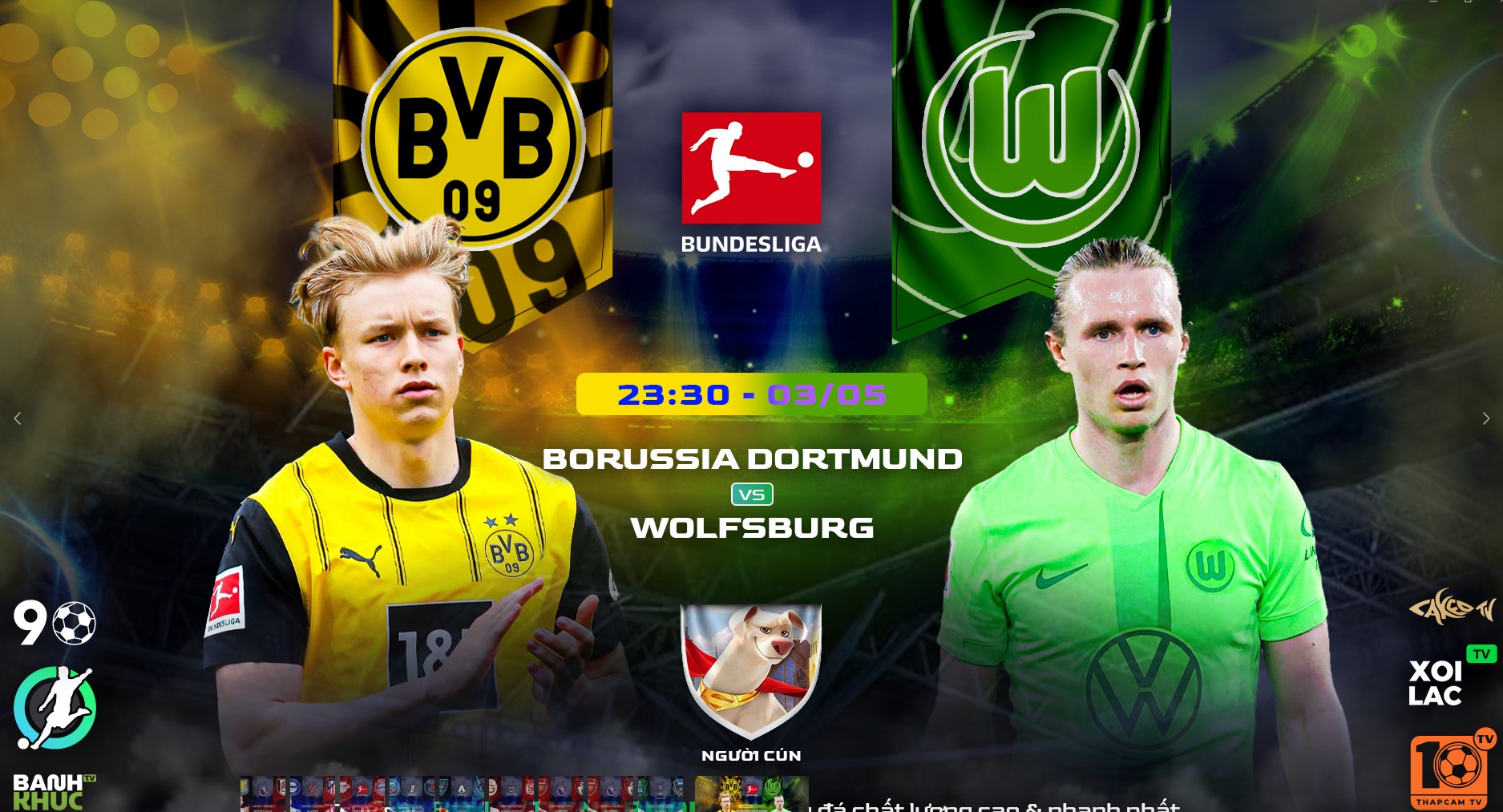 Highlights Dortmund vs Wolfsburg | BLV Người Cún | 4.5.25