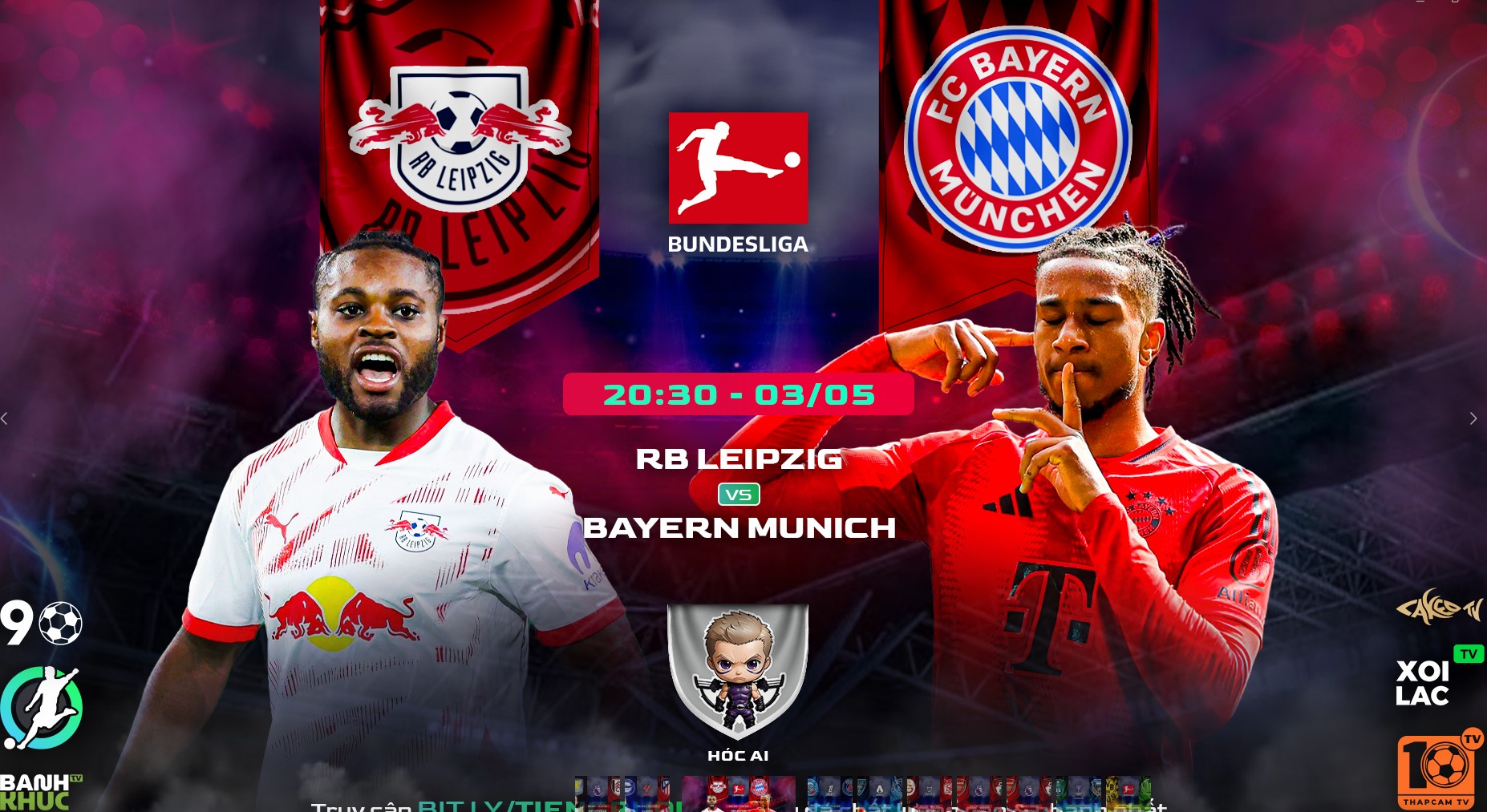 Fullmatch  RB Leipzig vs Bayern München | BLV Hawkeye | 3.5.25