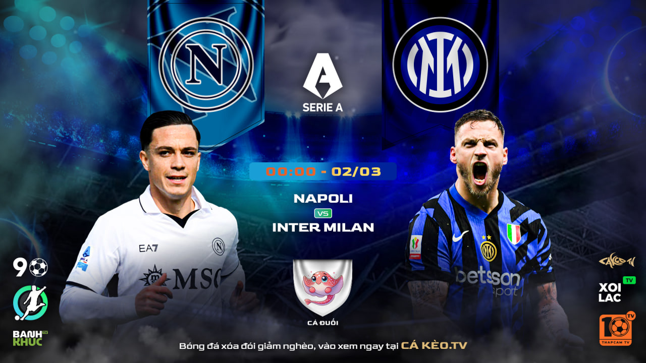 Highlights Napoli vs Inter Milan  | BLV Cá Đuối  | 02.03.25