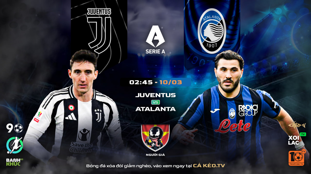 Fullmatch Juventus vs Atalanta | BLV Old Man | 10.03.25