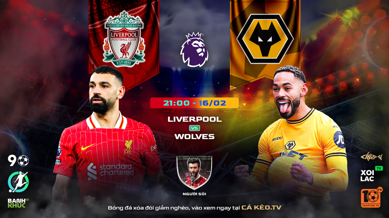 Highlights Liverpool vs Wolves | BLV Người Sói  | 16.02.25