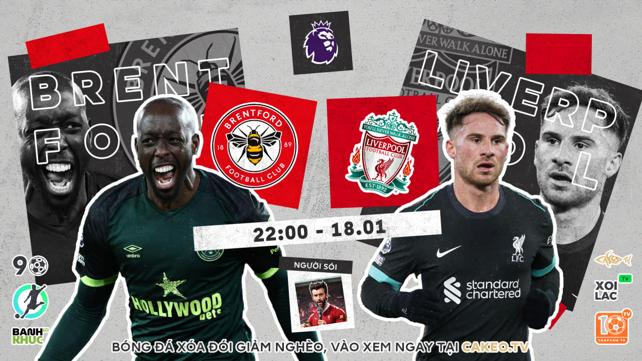 Fullmatch Liverpool vs Brentford | BLV Người Sói | 18.01.25