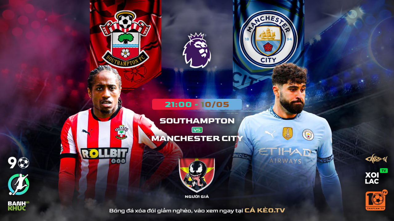 Fullmatch Southampton vs Man City | BLV Old Man | 10.05.25