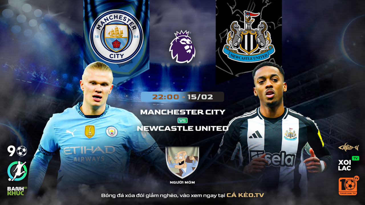 Highlights Man City vs Newcastle  | BLV Người Móm  | 15.02.25