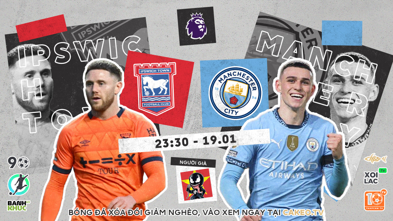 Fullmatch Manchester City vs Ipswich Town | BLV Old Man | 19.01.25