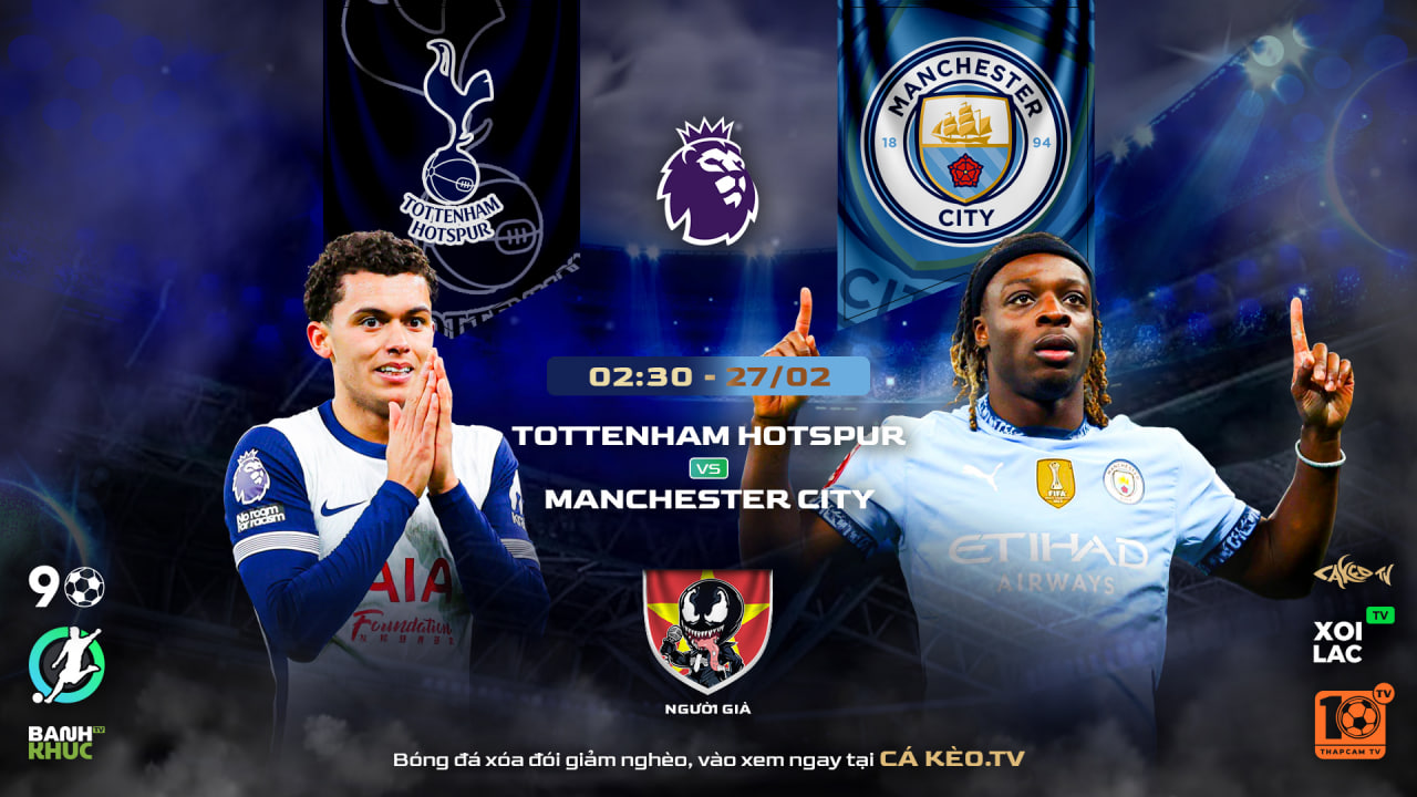 Fullmatch Tottenham vs Man City | BLV Old Man | 27.02.25