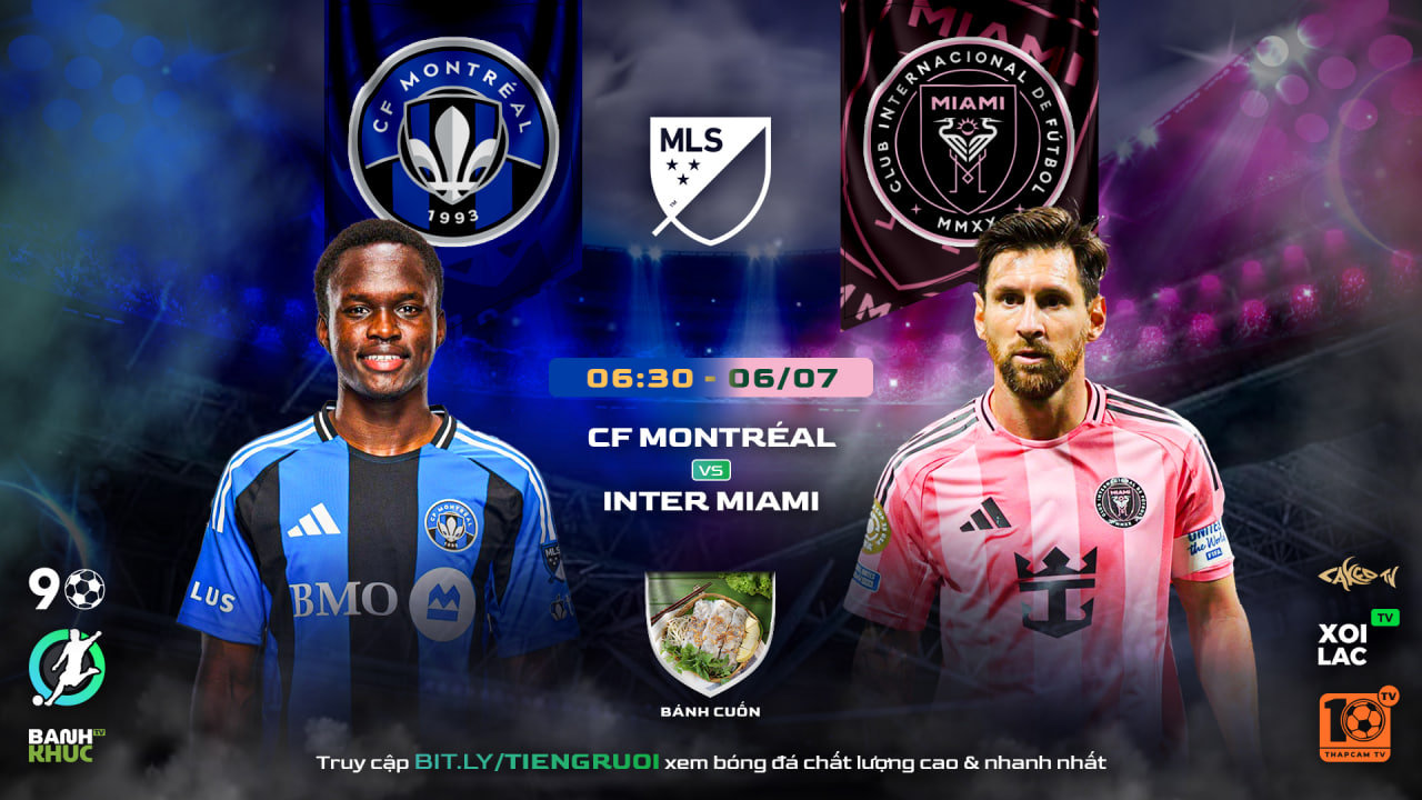 Highlights Inter Miami vs CF Montreal | BLV Bánh Cuốn | 06.07.25